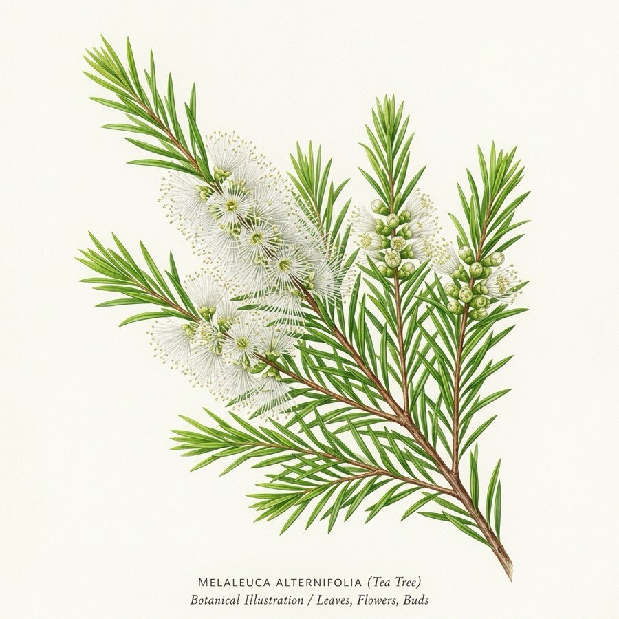 Melaleuca alternifolia (Teebaumöl) – Kopfläuse & Filzläuse
